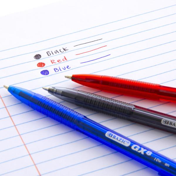 GX-8 Black Oil-Gel Ink Pen (12/Pack)